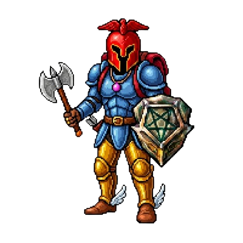 Minibia knight character